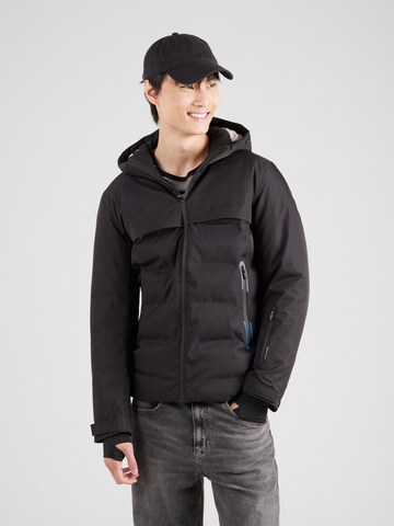 Giacca invernale 'JCOTARWIN' di JACK & JONES in nero: frontale