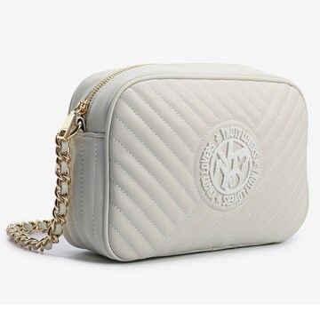 Y Not? Crossbody Bag 'Round' in White