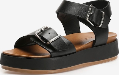 Sandalo con cinturino INUOVO di colore nero, Visualizzazione prodotti