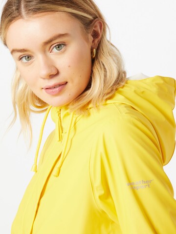 Weather Report Outdoor Jacket 'Petra' in Yellow