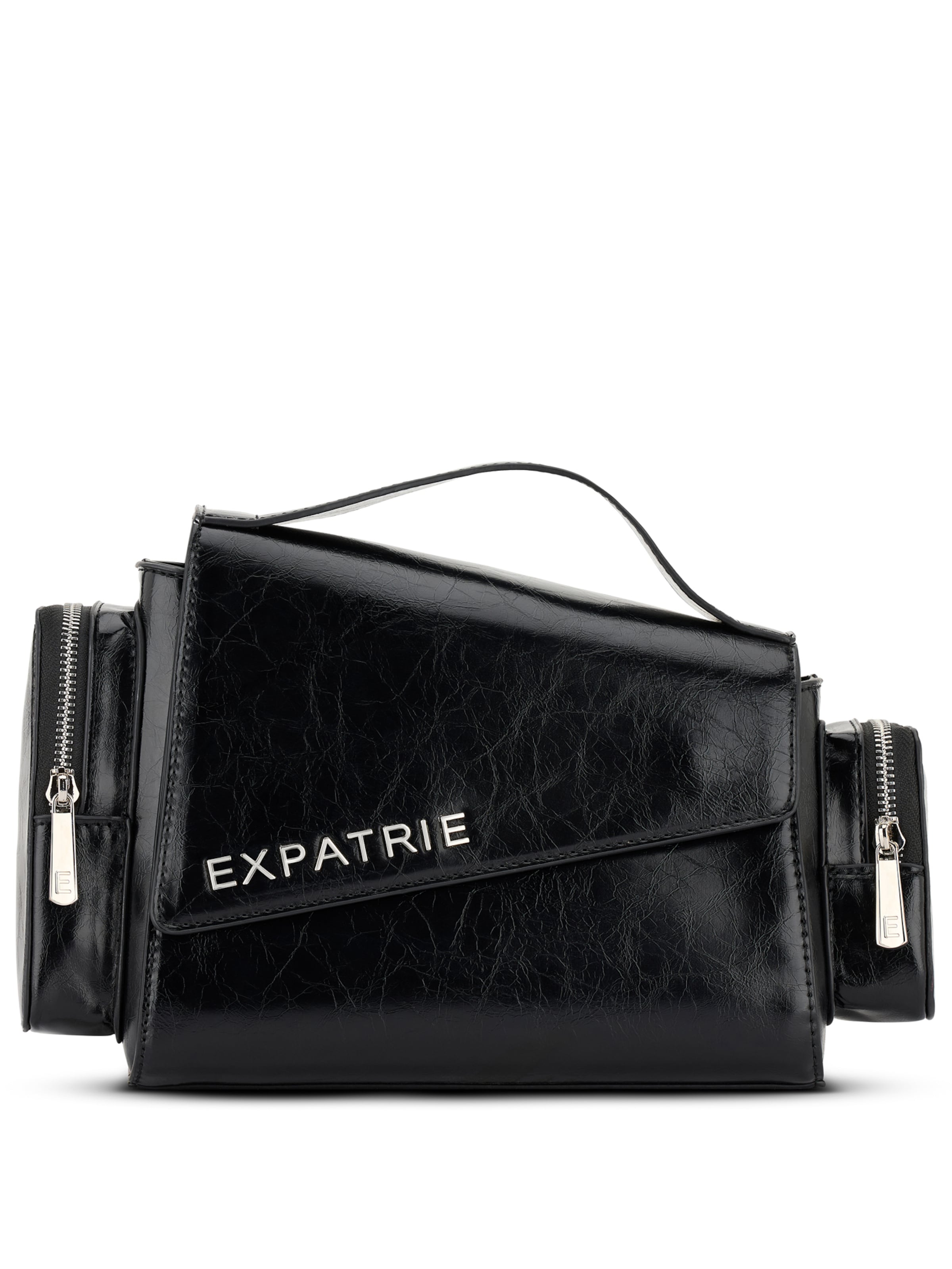 Expatrié Õlakott 'Hunter', värv must: eest vaates