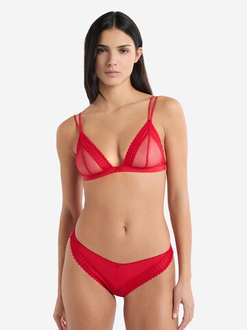 ETAM Triangle Bra 'Candide' in Red