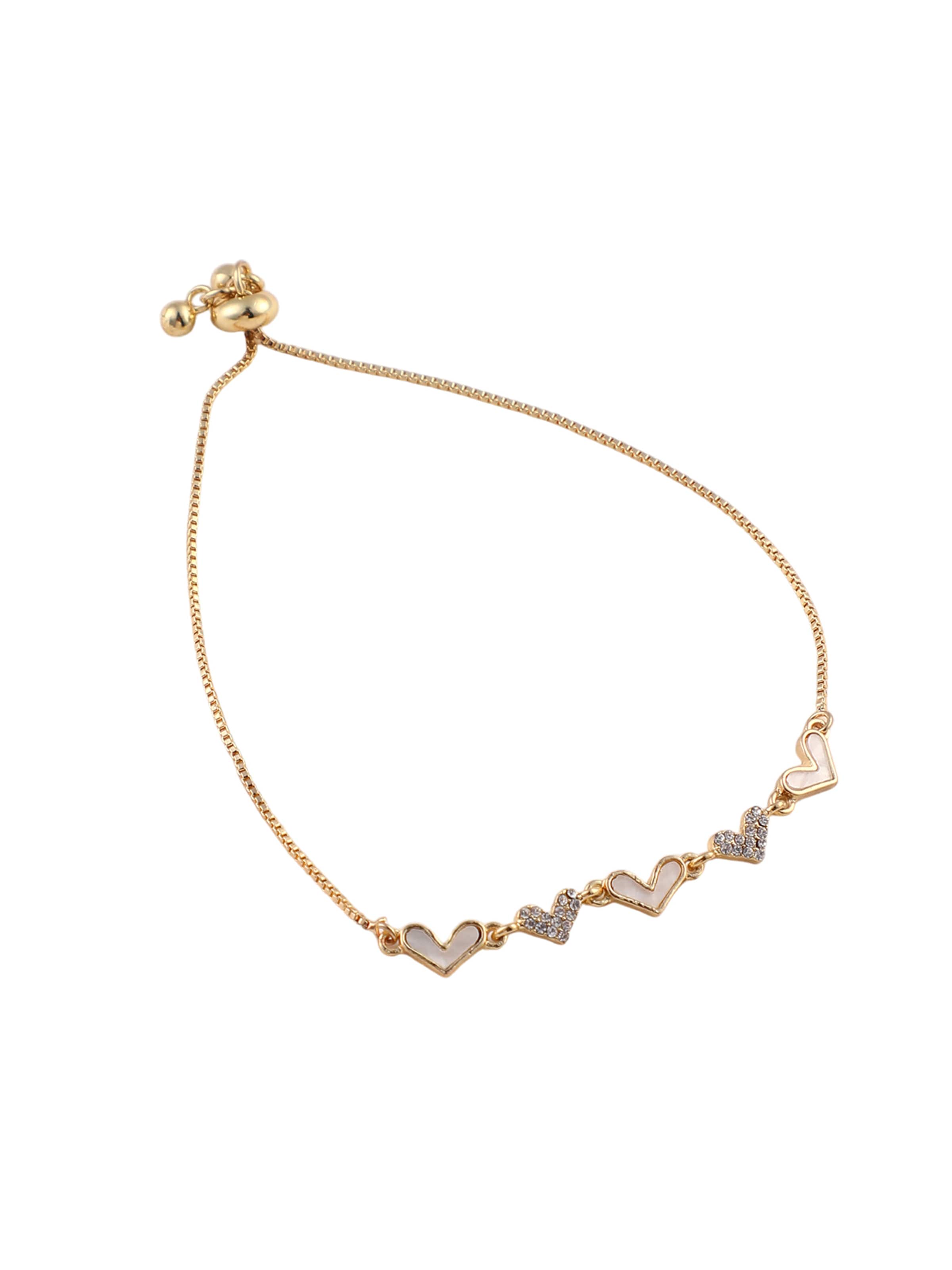 SOHI Armbånd 'Shayla' i guld: forside