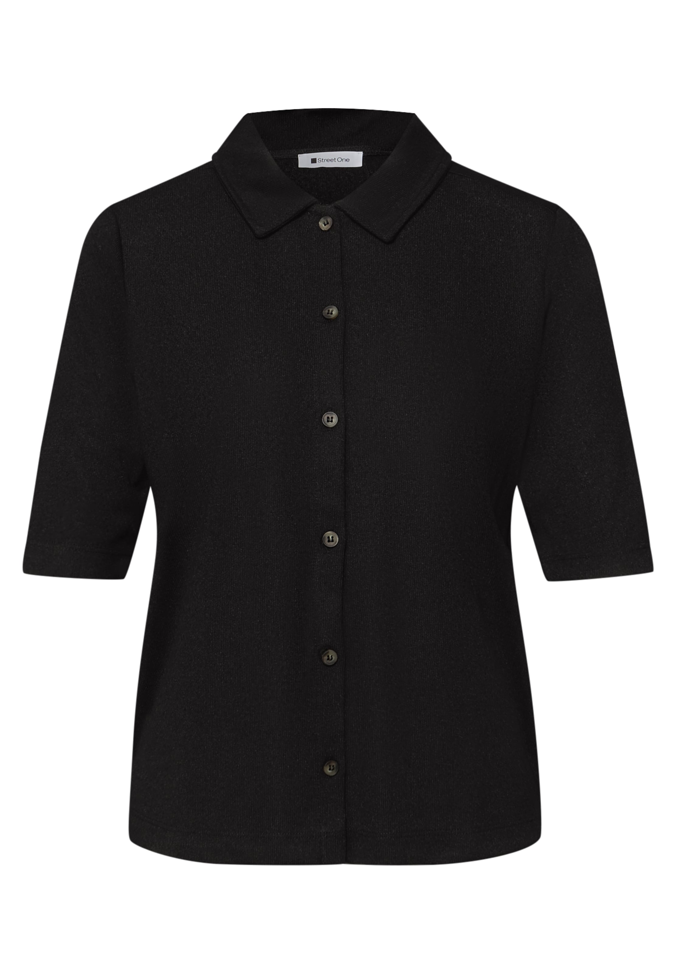 STREET ONE Bluse in Schwarz: Vorderseite