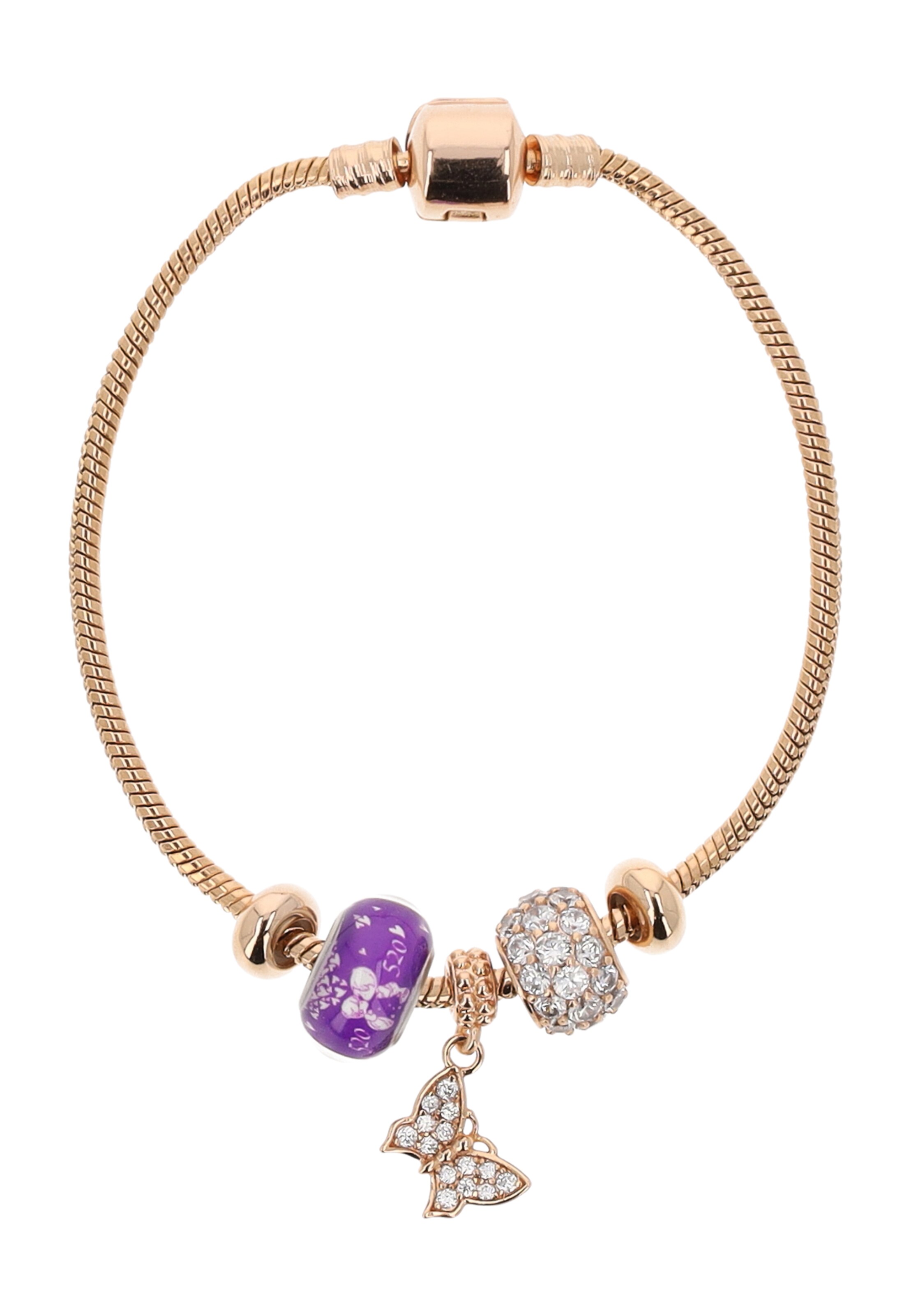 GRASSLAND - Pulsera en oro: frente