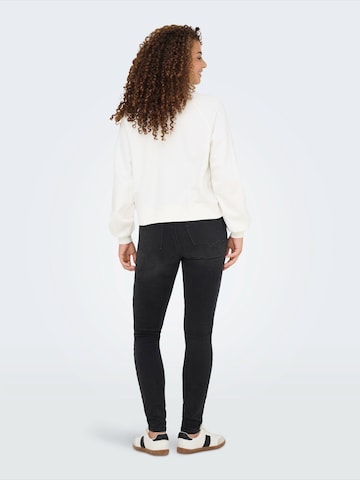 ONLY Sweatshirt 'LABINET' in Wit