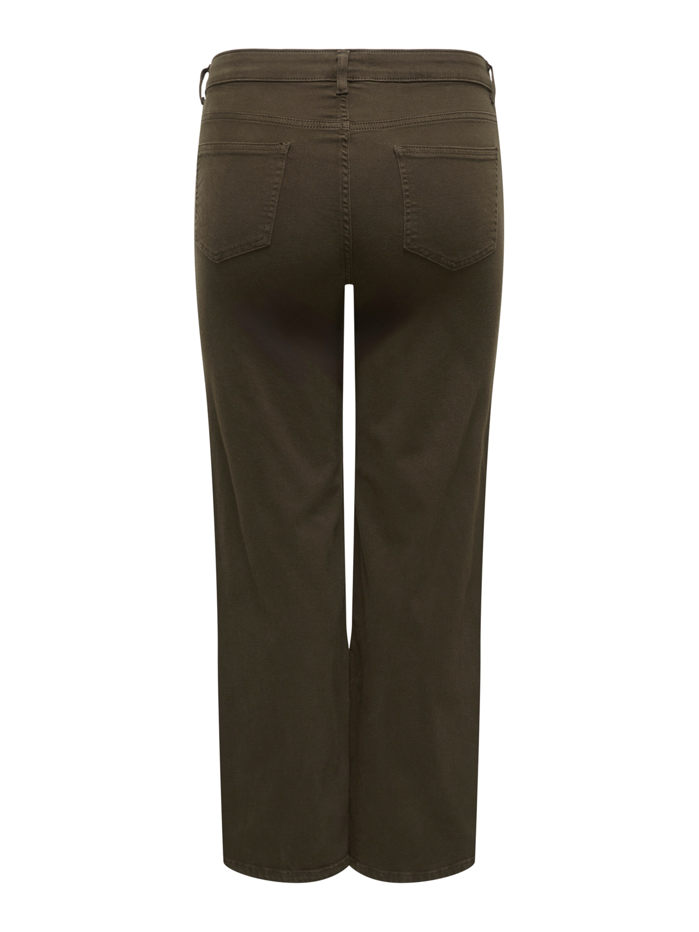 ONLY Carmakoma Wide leg Jeans 'CARWILLY' in Brown