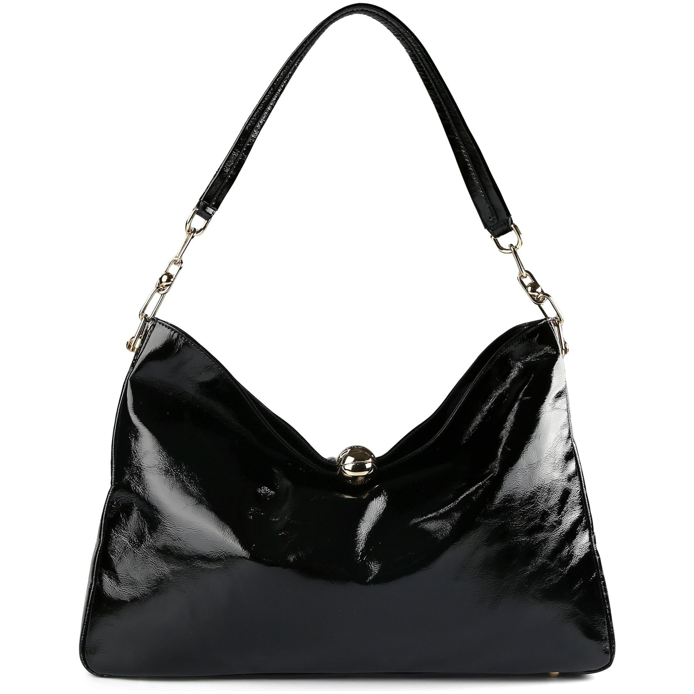 FURLA Schoudertas 'Sfera' in Zwart: voorkant