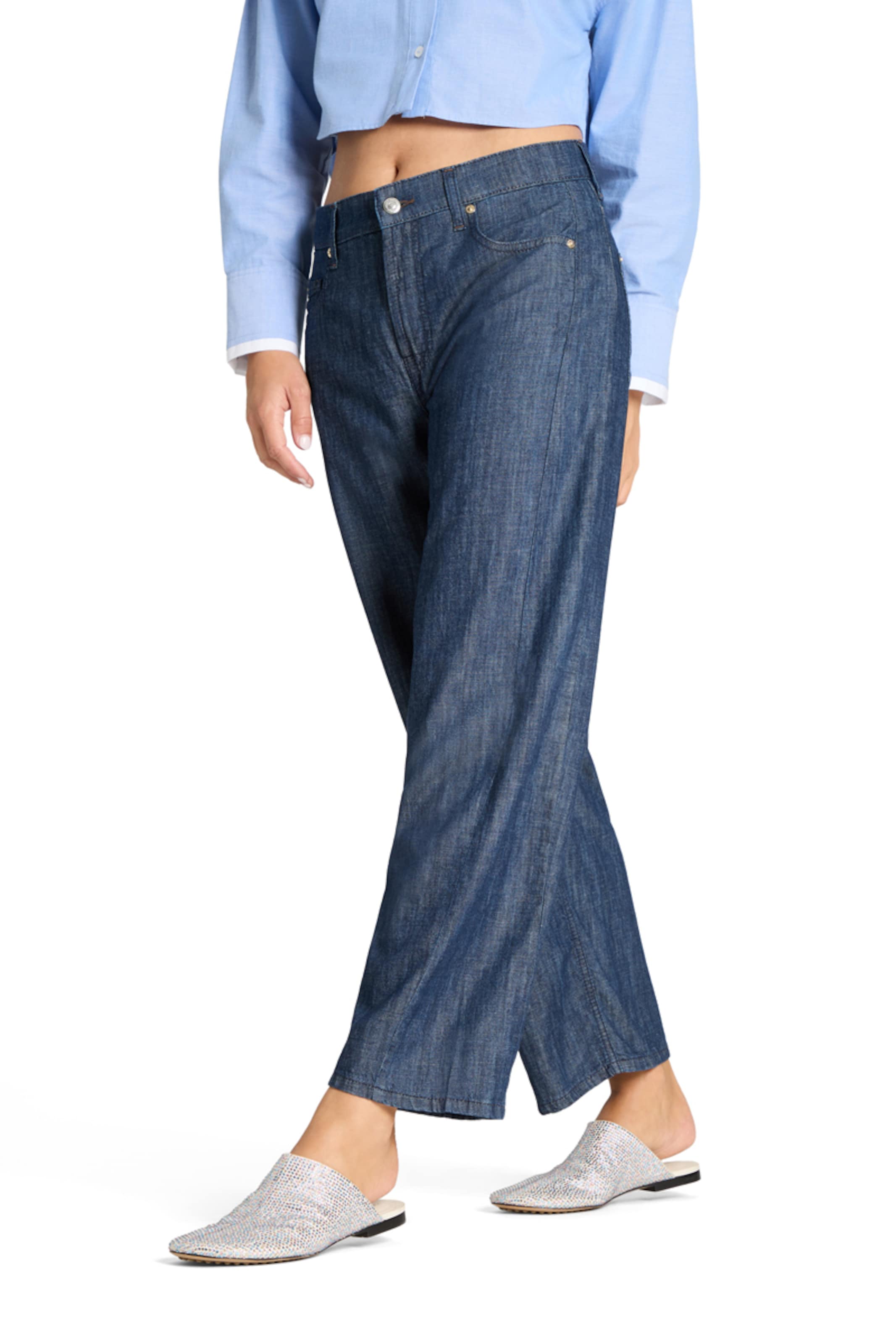 Loosefit Jean ' Oria ' Cambio en bleu