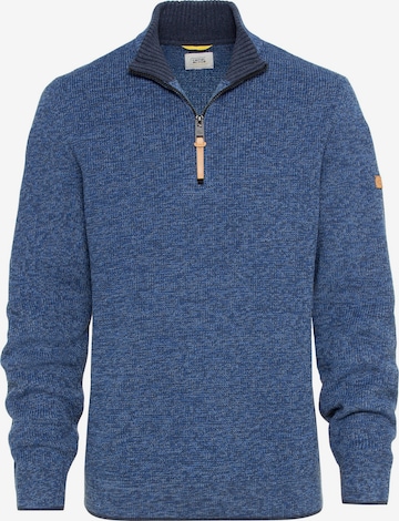 CAMEL ACTIVE Sweater in Blue: front