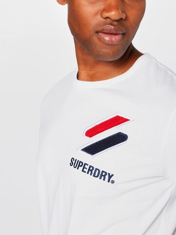 Maglietta di Superdry in bianco