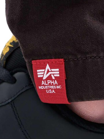 ALPHA INDUSTRIES Regular Cargohose 'Agent'‌‌‌ in Braun