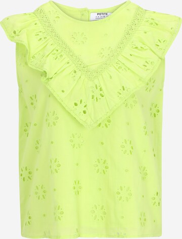 Chemisier Dorothy Perkins Petite en vert : devant