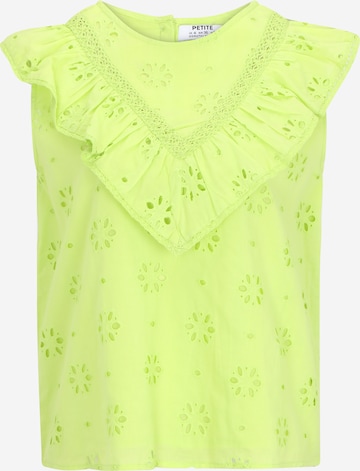 Dorothy Perkins Petite Blouse in Green: front