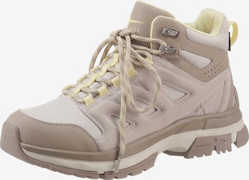 TAMARIS Veterlaarsjes in Beige: voorkant