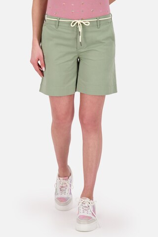 regular Pantaloni chino di Alife and Kickin in verde: frontale