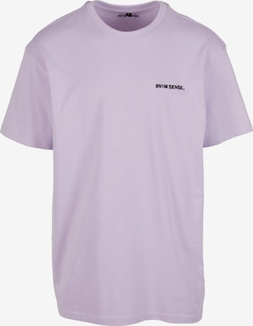 T-Shirt 'Essentials' 9N1M SENSE en violet : devant