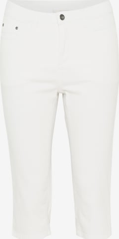 Jeans 'KAzelina capri' di Kaffe in bianco: frontale