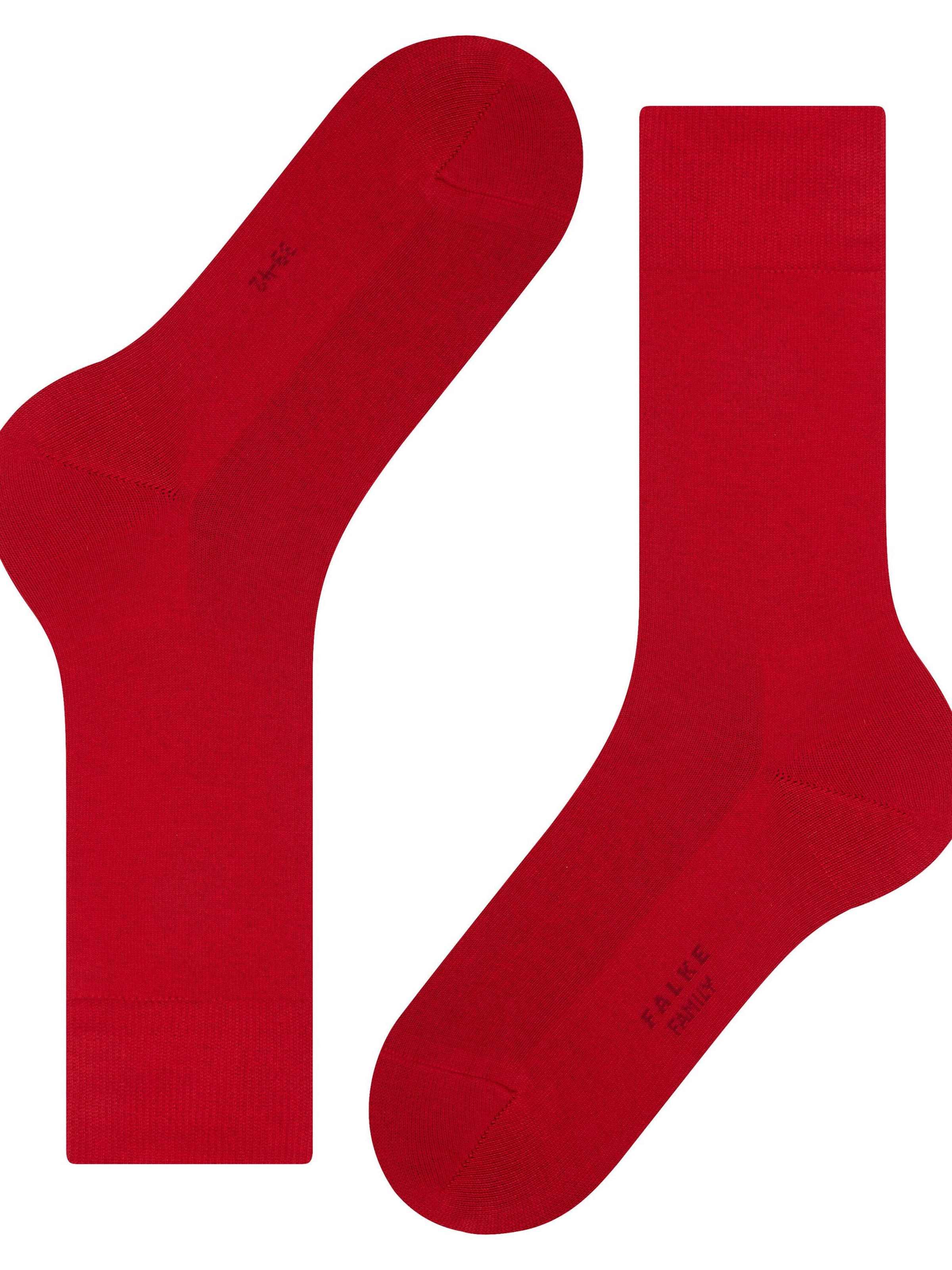 FALKE Socks 'Family' in Red