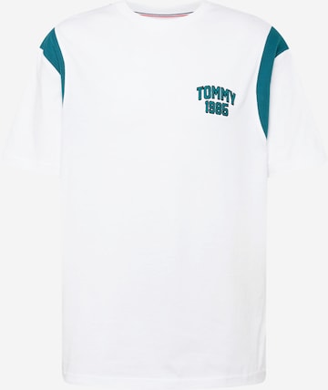 Tommy Jeans - Camiseta en blanco: frente