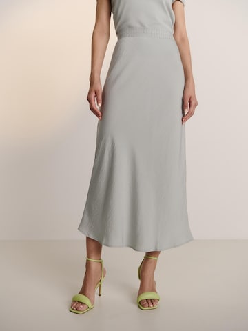 Guido Maria Kretschmer Women - Falda 'Elisabetta' en gris: frente