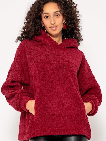 SASSYCLASSY Oversizepullover‌ in Rot: Vorderseite