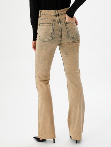 Koton Flared Jeans in Groen