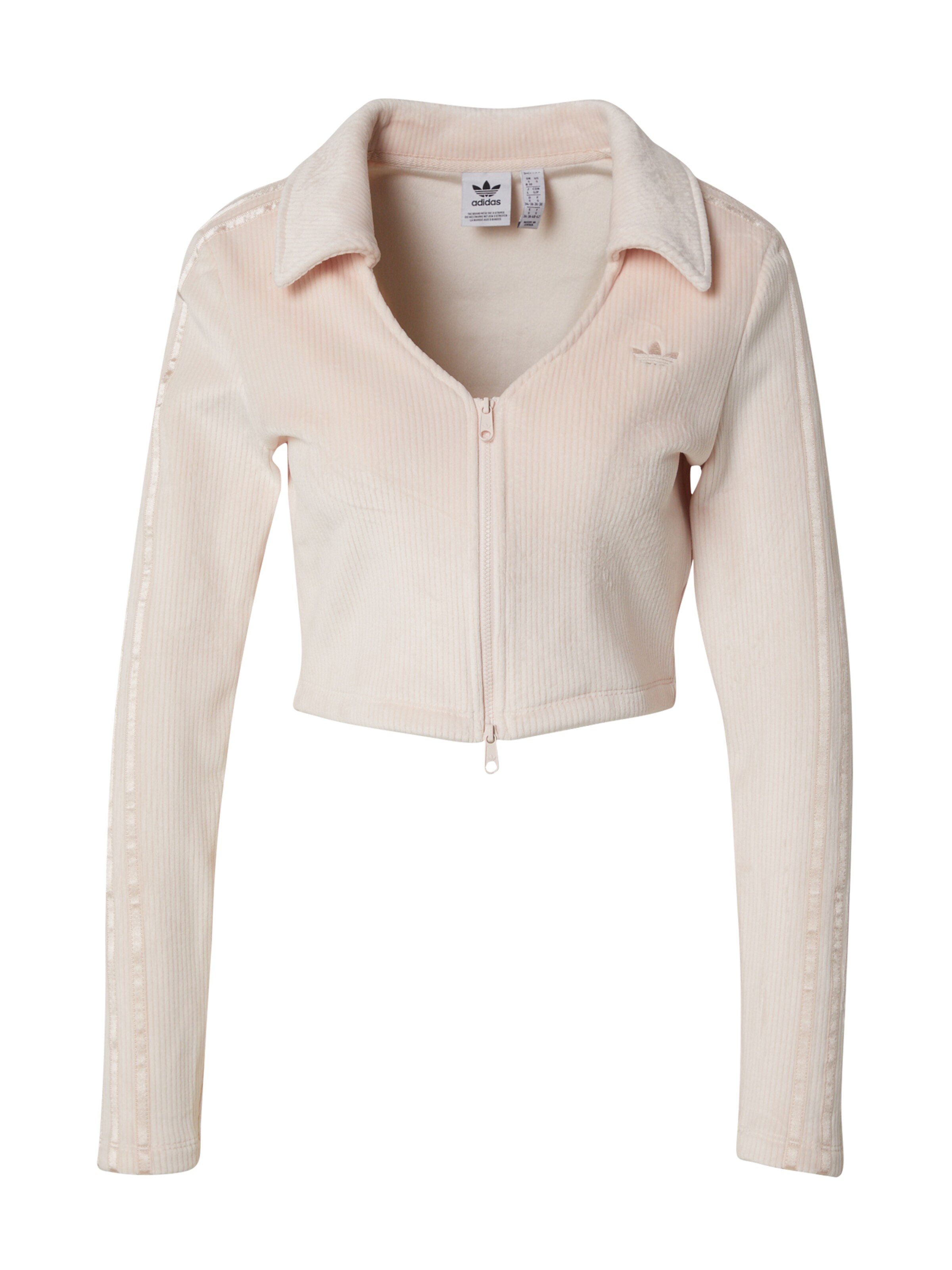 ADIDAS ORIGINALS Sweatjacka i rosa: framsida