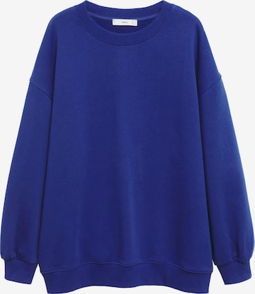 MANGO Sweatshirt 'POLKA' in Blau: predná strana