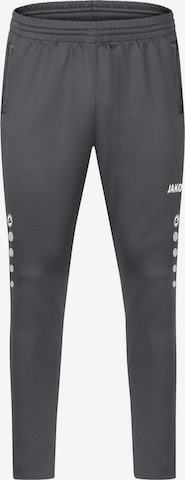 JAKO Workout Pants 'Challenge' in Grey: front