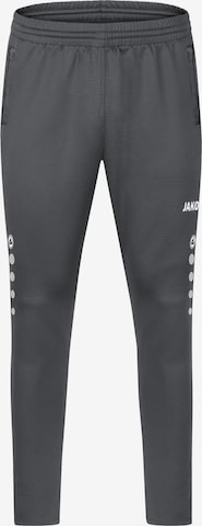 JAKO Tapered Sportbroek 'Challenge' in Grijs: voorkant