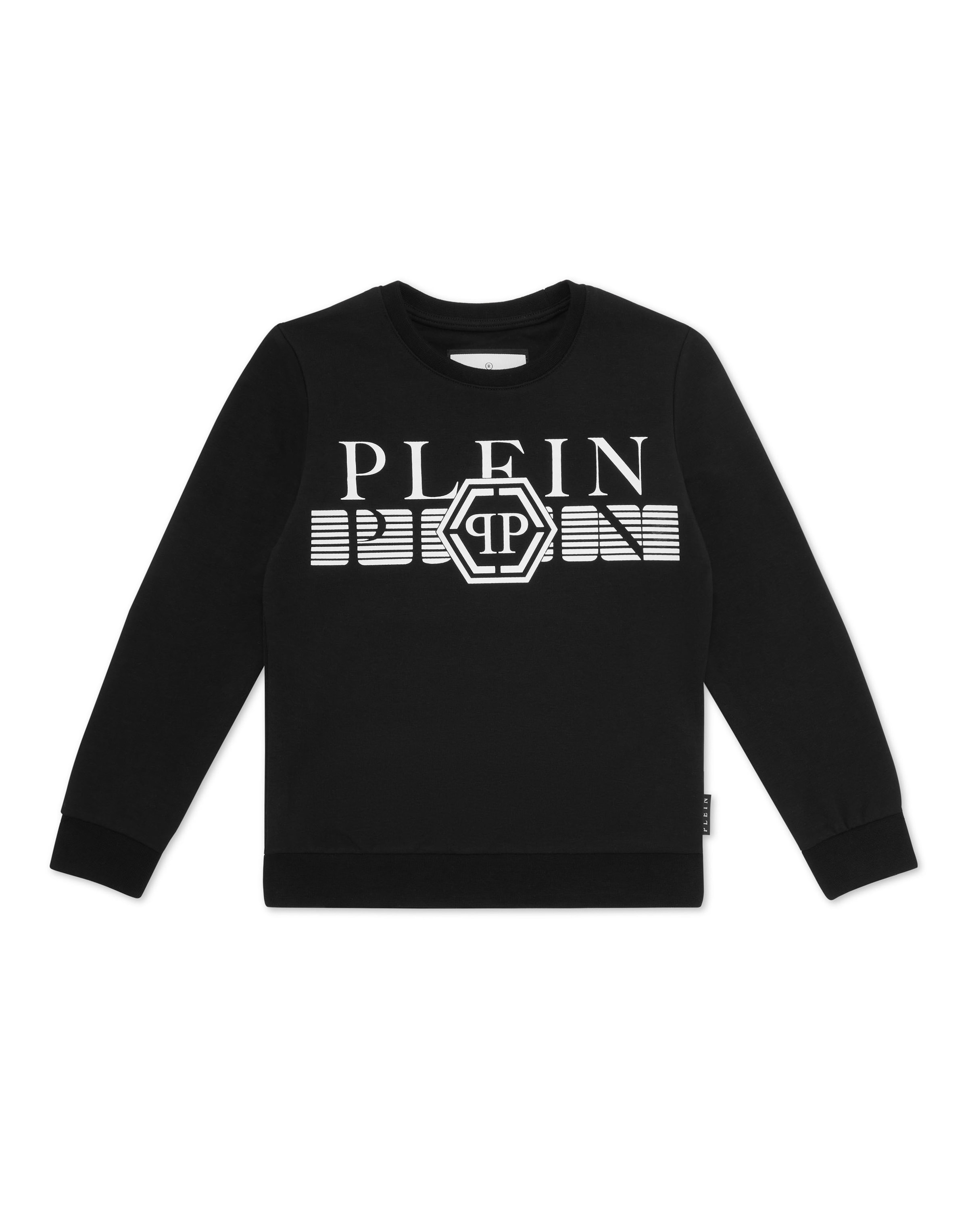 Sweat Philipp Plein en noir : devant