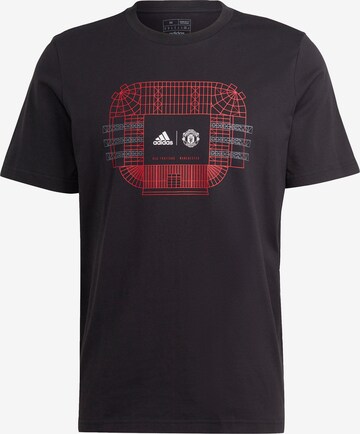 T-Shirt fonctionnel ADIDAS SPORTSWEAR en noir : devant