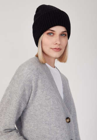 Style Republic Kaschmirmütze in Schwarz: Vorderseite