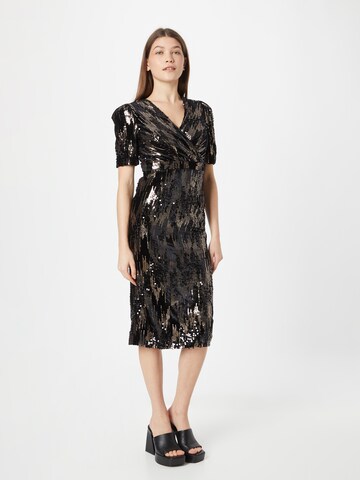 Wallis Cocktail Dress in Black: front