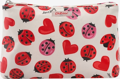 Cath Kidston Kosmetiktasche in creme / pink / rot / schwarz, Produktansicht