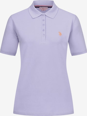 U.S. POLO ASSN. Poloshirt in Lila: Vorderseite