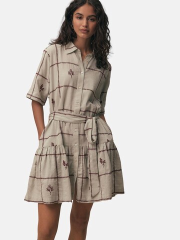 Abito camicia di Next in blu: frontale