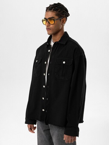 Coupe regular Veste mi-saison 'Apolo' Dandalo en noir