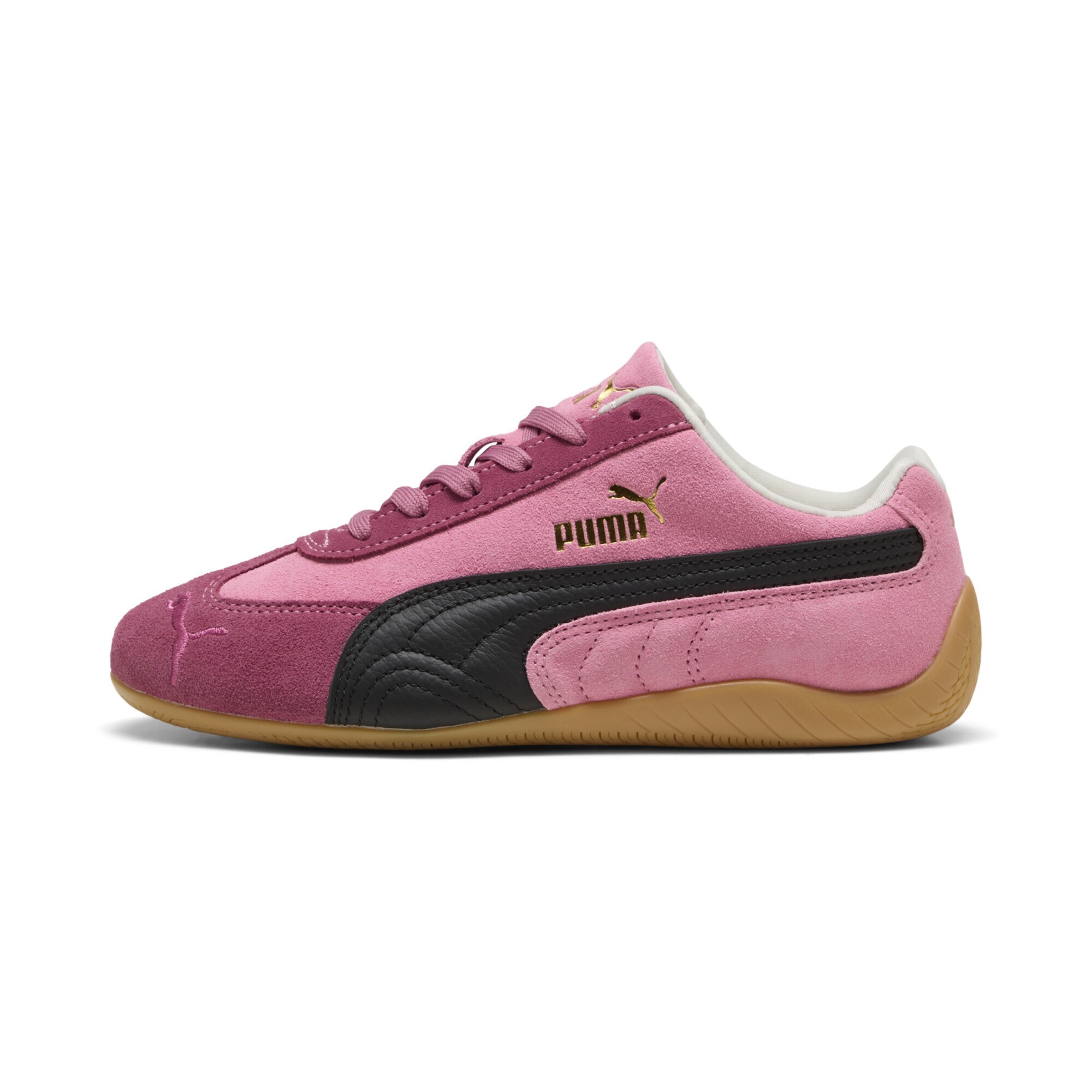 PUMA Platform trainers in Pink: front