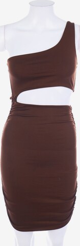 SheIn Dress in S in Brown: front