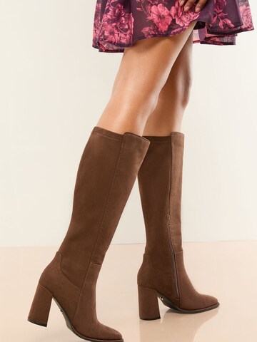 Lipsy Saappaat värissä ruskea