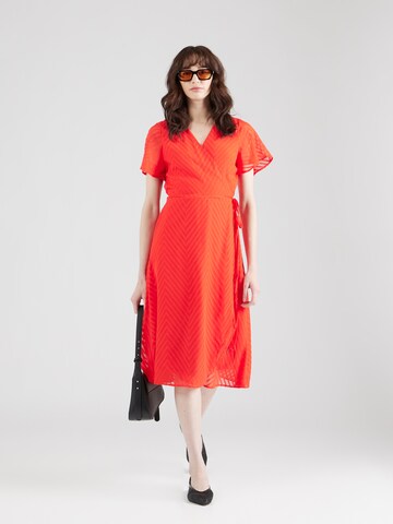VILA Obleka 'MICHELLE' | rdeča barva