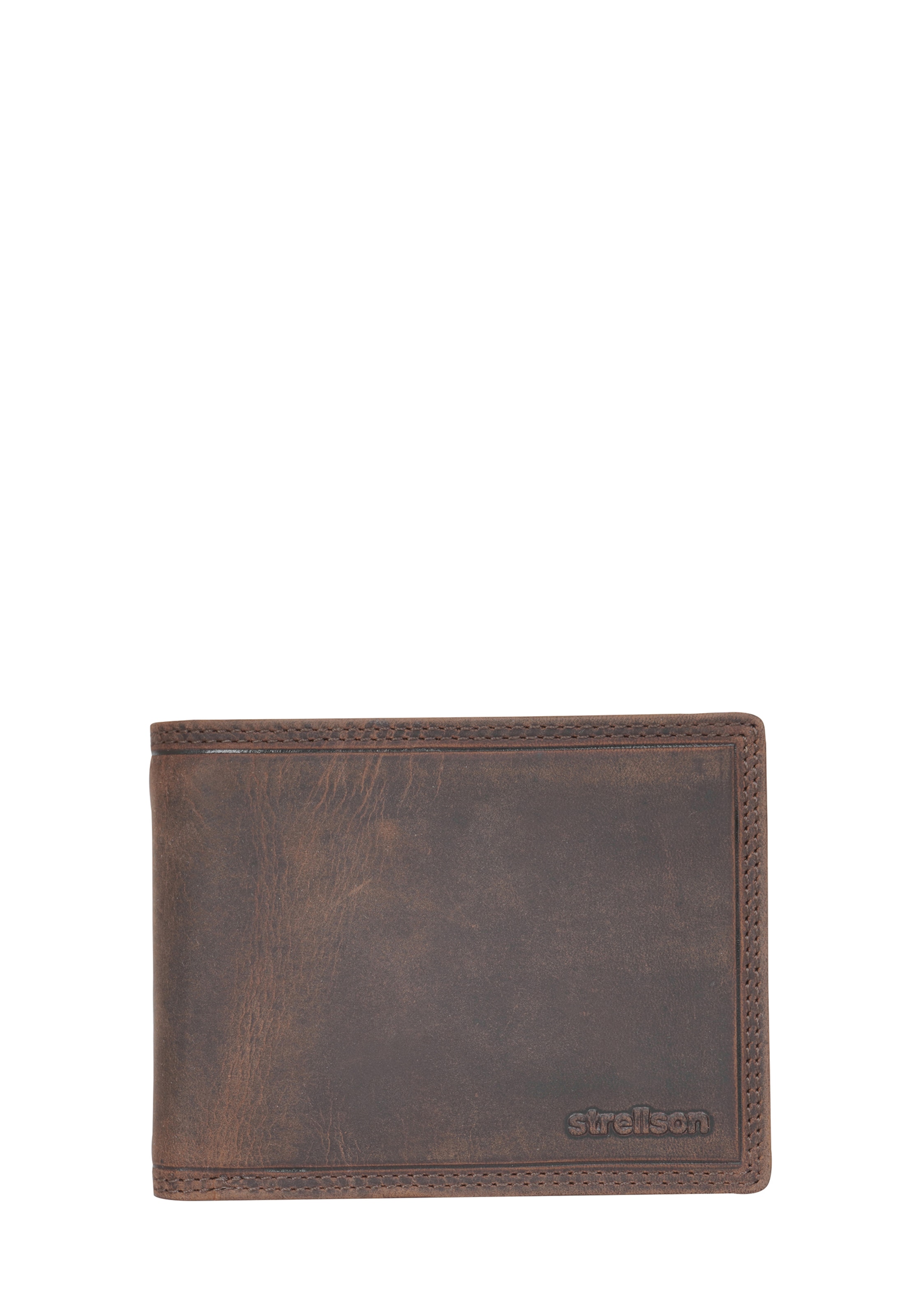 Portamonete 'Moorgate Jaden' di STRELLSON in marrone: frontale