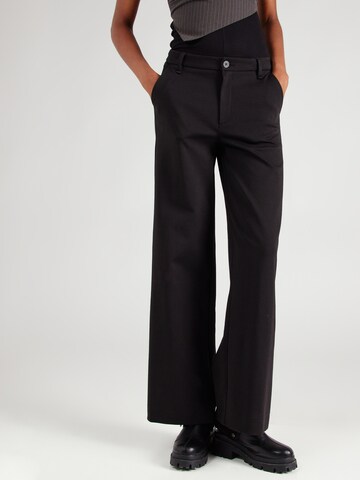 Wide Leg Pantalon '94CINZIA' Gang en noir : devant