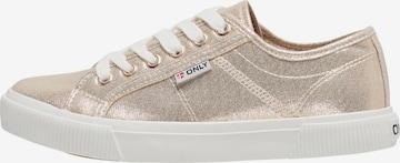 ONLY Sneakers low 'NICOLA' i gull: forside