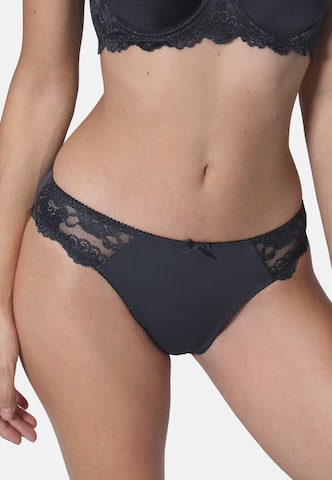 sassa Slip 'CLASSIC LACE' in Zwart: voorkant