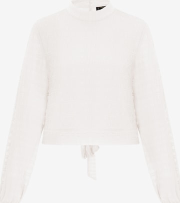 Chemisier faina en blanc : devant