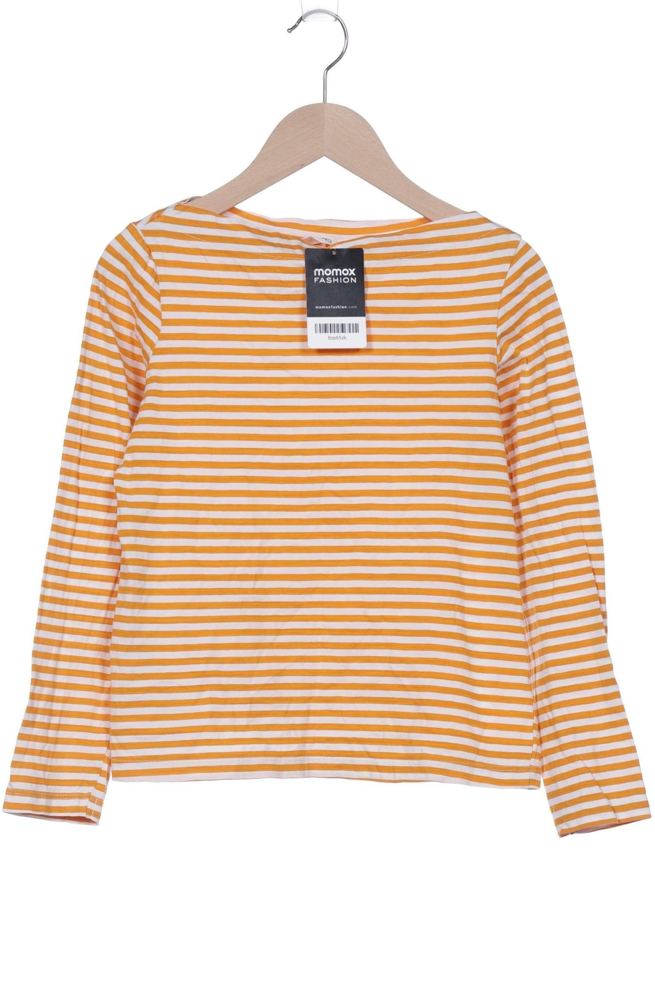 MANGO Langarmshirt XS in Orange: Vorderseite