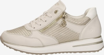 Chaussure à lacets 'Veterschoenen Laag' REMONTE en blanc : devant